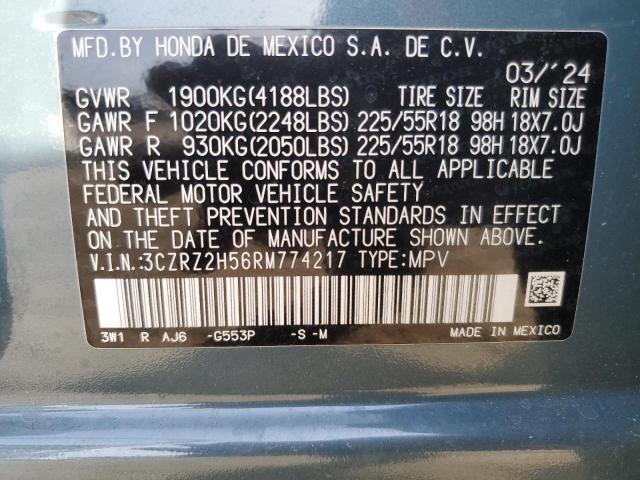 2024 HONDA HR-V SPORT - 3CZRZ2H56RM774217