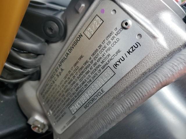 2022 APRILIA RSV4 1100 ZD4KYUB04NS000458