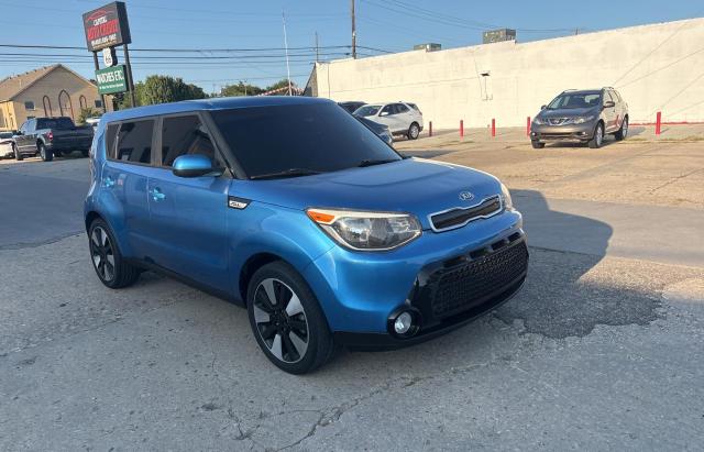 KIA SOUL + 2016 blue 4dr spor gas KNDJP3A58G7394893 photo #1
