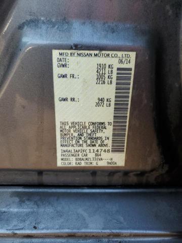 2015 NISSAN ALTIMA 2.5 #3263902672