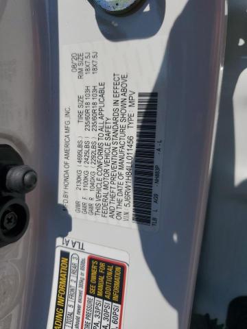 2020 HONDA CR-V EXL - 5J6RW1H84LL011456