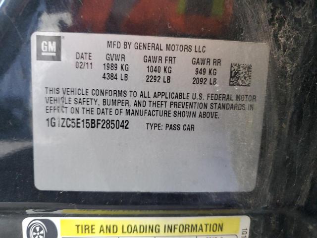 2011 CHEVROLET MALIBU 1LT #3261910984