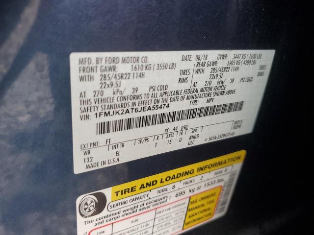 2018 FORD EXPEDITION - 1FMJK2AT6JEA55474