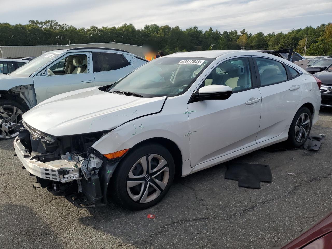 Lot #3254547184 2020 HONDA CIVIC LX