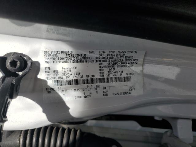 2016 FORD FOCUS SE #3315669777