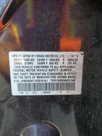 2017 HONDA FIT EX JHMGK5H71HS015161