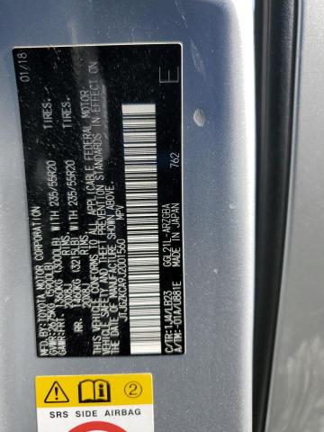 2018 LEXUS RX 350 L JTJGZKCA9J2001560