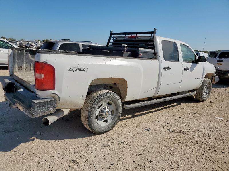 CHEVROLET SILVERADO 2011 white crew pic diesel 1GC1KVC85BF204886 photo #4