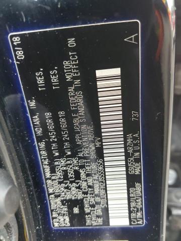 2018 TOYOTA HIGHLANDER SE 5TDJZRFH2JS559656