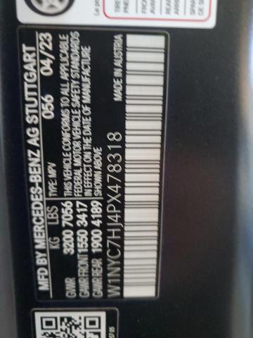 2023 MERCEDES-BENZ G 63 AMG W1NYC7HJ4PX478318