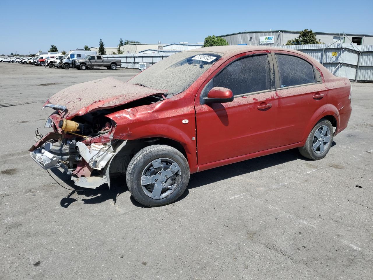 Lot #3304500536 2008 CHEVROLET AVEO