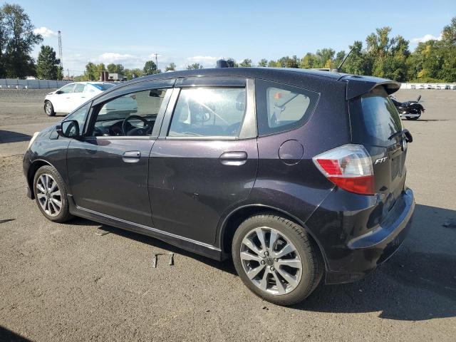 HONDA FIT SPORT 2013 purple  gas JHMGE8H52DC041375 photo #3