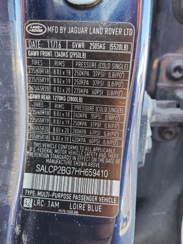 2017 LAND ROVER DISCOVERY SALCP2BG7HH659410