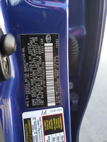 2016 TOYOTA CAMRY LE 4T1BF1FK2GU576208