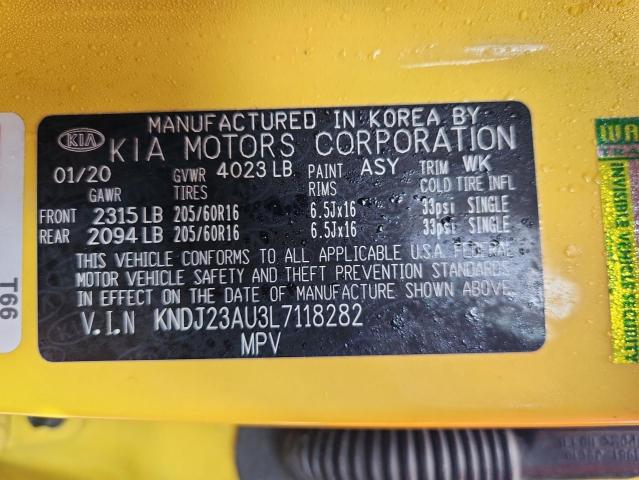 2020 KIA SOUL LX - KNDJ23AU3L7118282