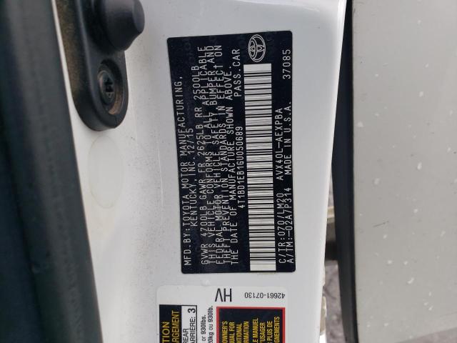 2016 TOYOTA AVALON HYB 4T1BD1EB1GU050689