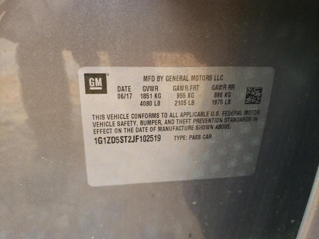 2018 CHEVROLET MALIBU LT #3293311420