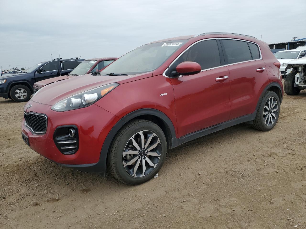 Lot #3241241957 2017 KIA SPORTAGE EX