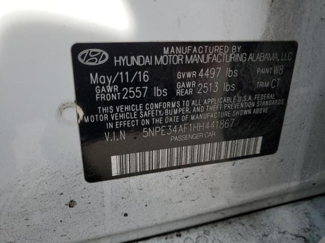 2017 HYUNDAI SONATA SPO 5NPE34AF1HH441867
