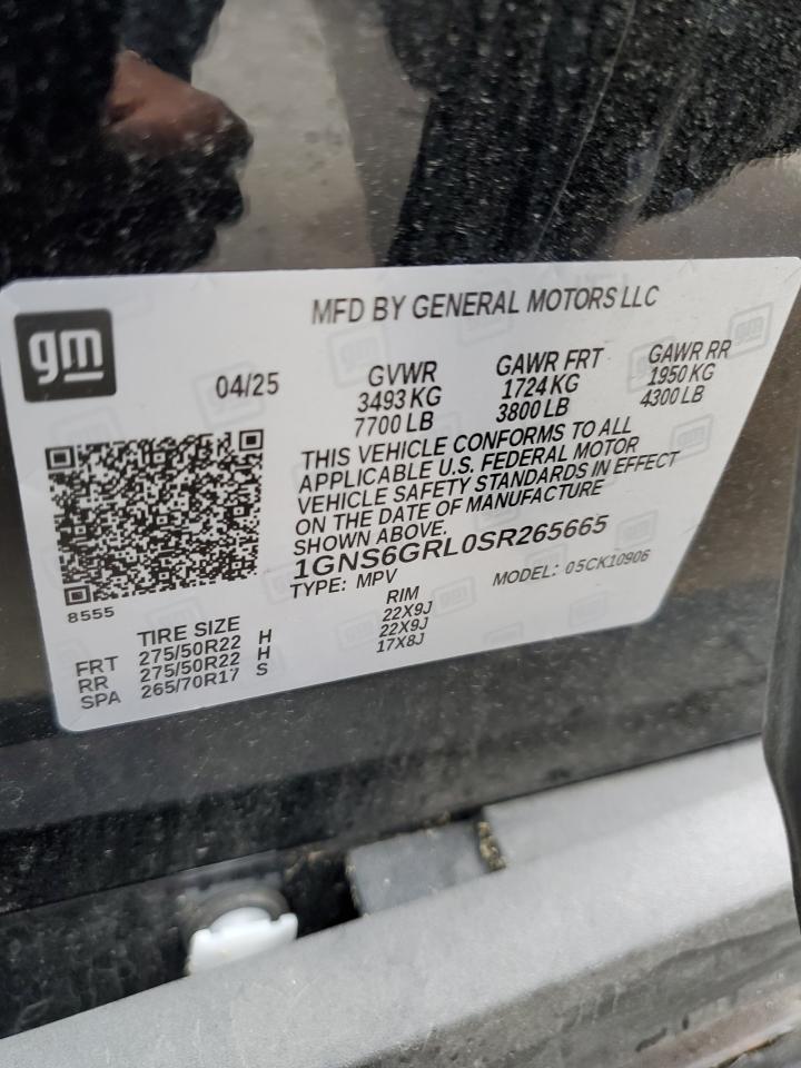 CHEVROLET SUBURBAN K1500 HIGH COUNTRY