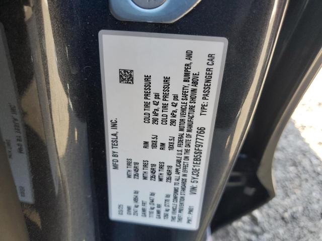 2025 TESLA MODEL 3 5YJ3E1EB5SF977766