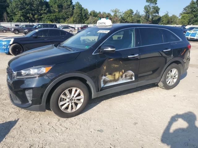 KIA SORENTO S 2020 black  gas 5XYPG4A5XLG612975 photo #1
