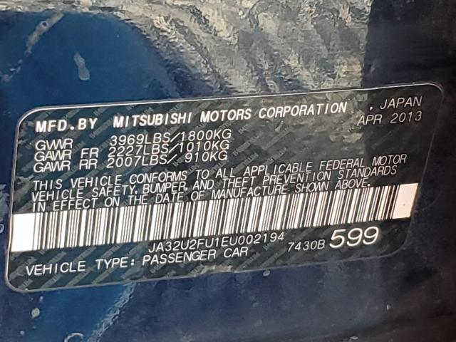 2014 MITSUBISHI LANCER ES/ - JA32U2FU1EU002194
