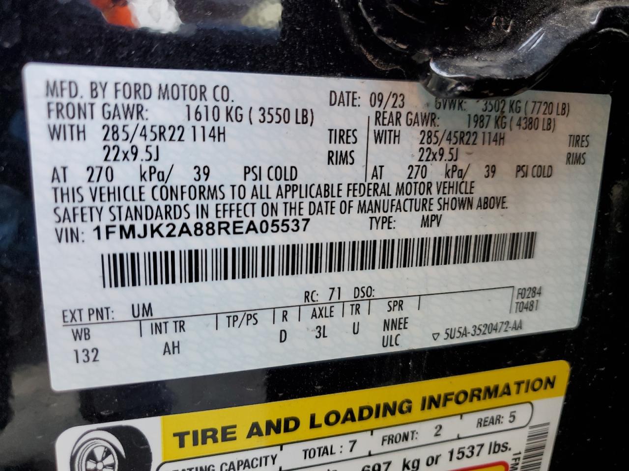 FORD EXPEDITION MAX LIMITED