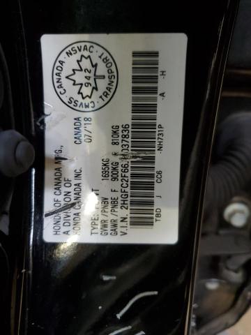 2018 HONDA CIVIC LX 2HGFC2F66JH037836