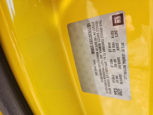 2014 CHEVROLET CORVETTE STINGRAY Z51 2LT - 1G1YK3D72E5120696