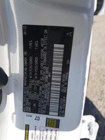 2022 LEXUS RX 350 2T2HZMDA3NC347298