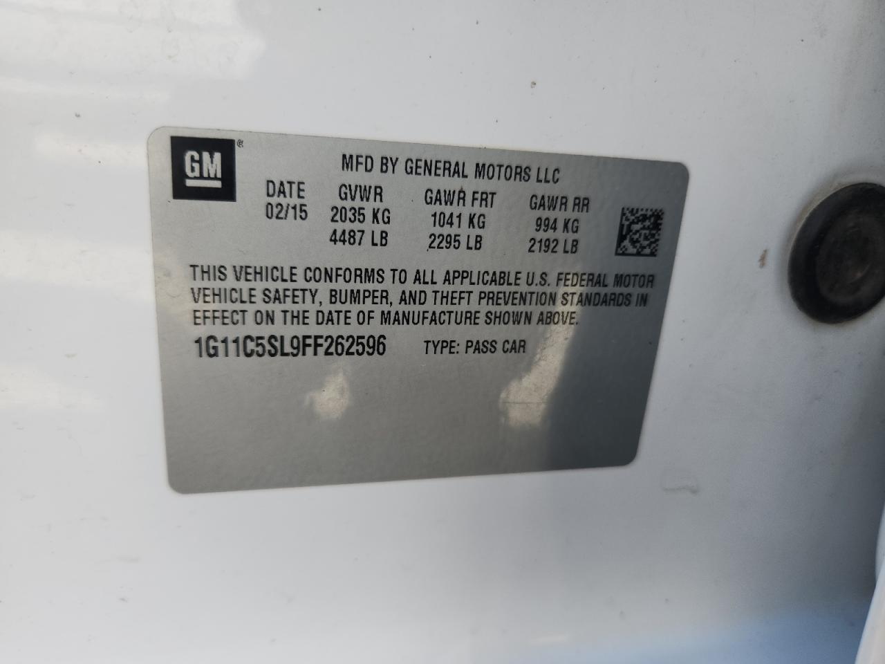 CHEVROLET MALIBU 1LT