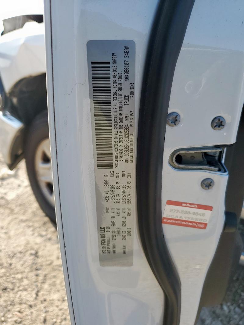 2018 RAM 2500 ST 3C6UR5HL0JG325934