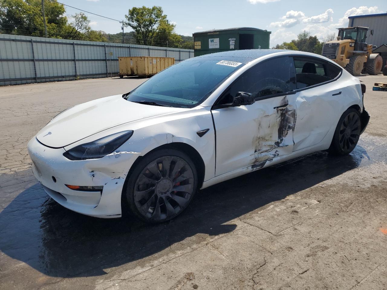 Lot #3287632014 2023 TESLA MODEL 3