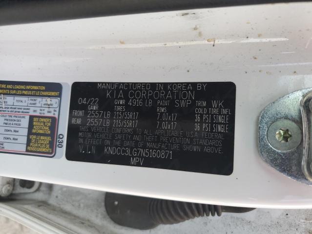 2022 KIA NIRO S KNDCC3LG7N5160871