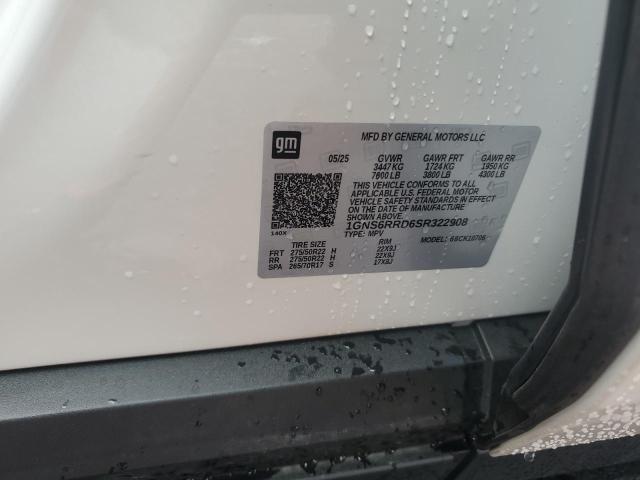 2025 CHEVROLET TAHOE K150 #3287630028