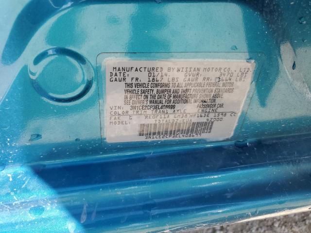 2014 NISSAN VERSA NOTE #3263724775