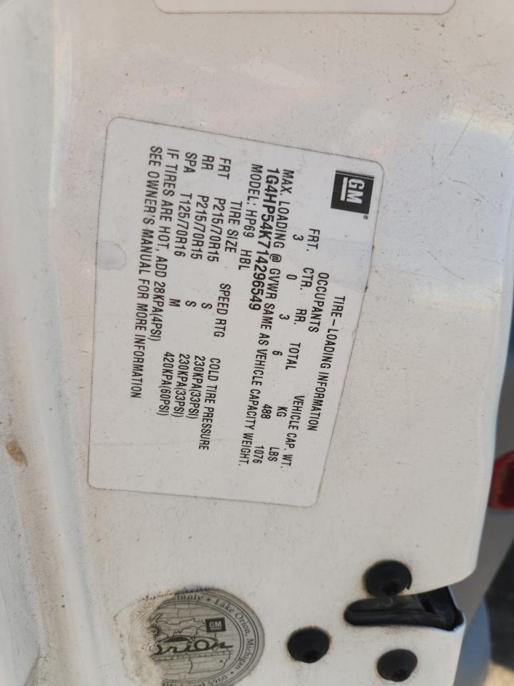 Lot #3297417191 2001 BUICK LESABRE CUSTOM