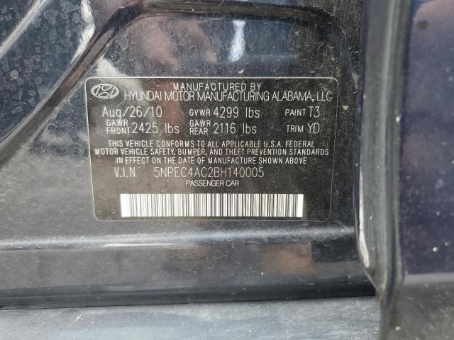 2011 HYUNDAI SONATA SE - 5NPEC4AC2BH140005