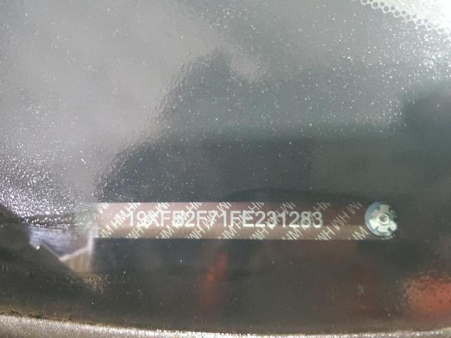2015 HONDA CIVIC SE 19XFB2F71FE231283