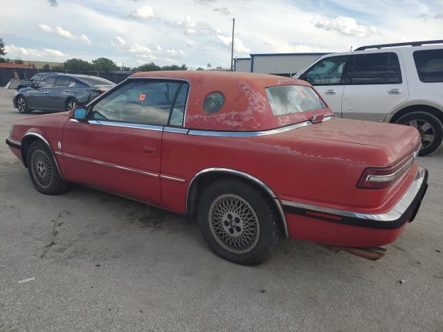 CHRYSLER TC BY MASE 1989 red converti gas ZC2FP1103KB201788 photo #3