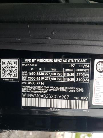 2025 MERCEDES-BENZ G 580E W1NWM0AB2SX026987