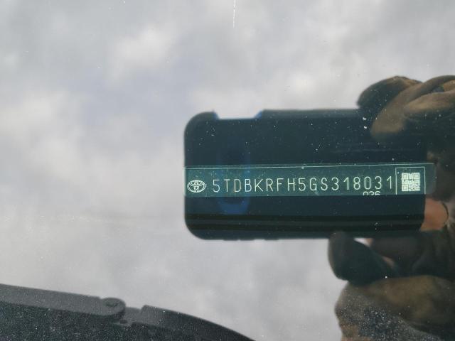 2016 TOYOTA HIGHLANDER - 5TDBKRFH5GS318031