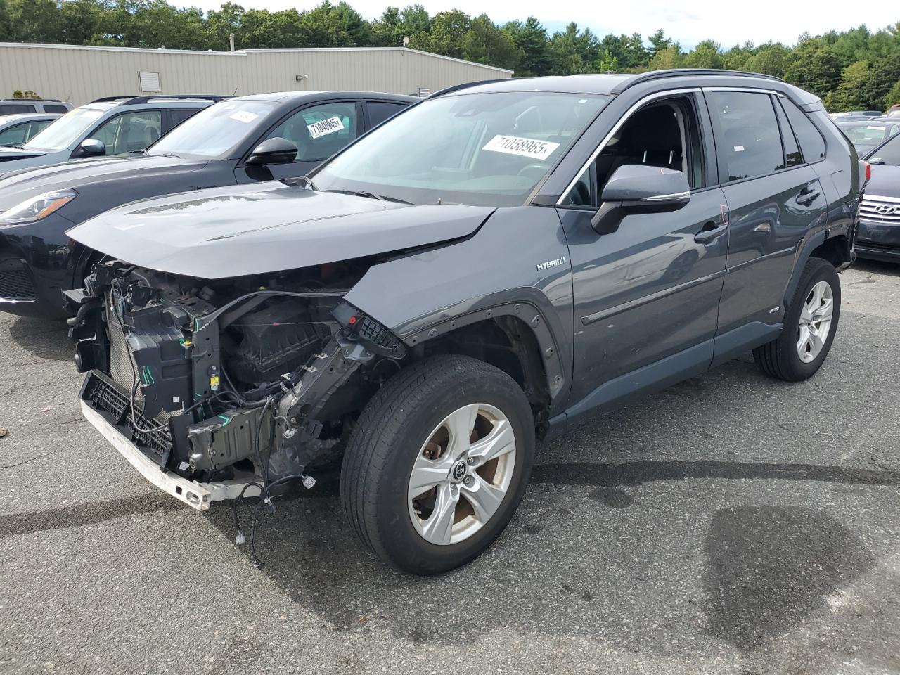 Lot #3248568546 2021 TOYOTA RAV4 LE