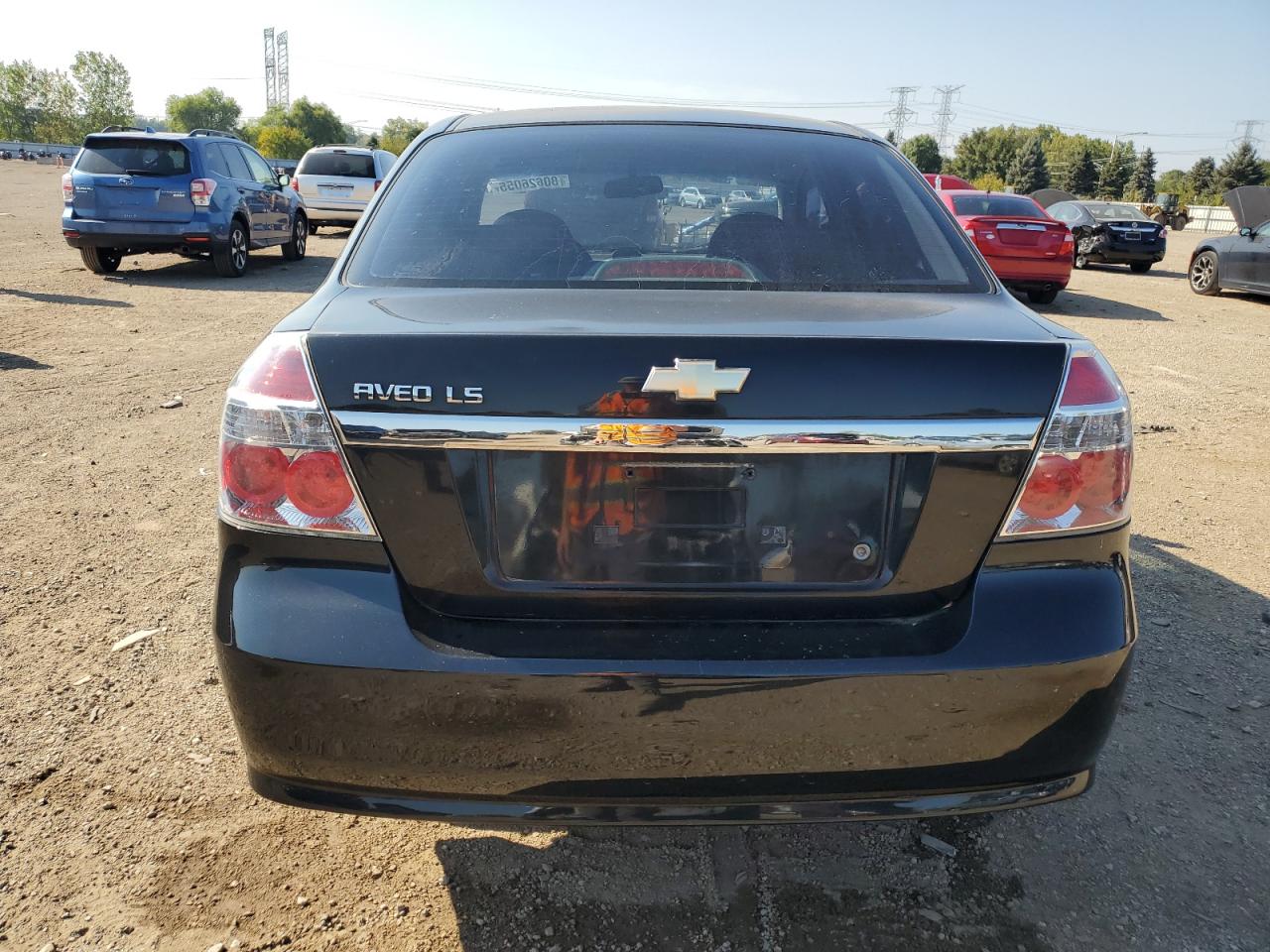Lot #3286663294 2008 CHEVROLET AVEO BASE