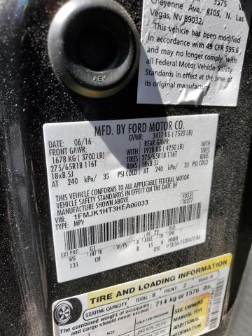 2017 FORD EXPEDITION 1FMJK1HT3HEA06033