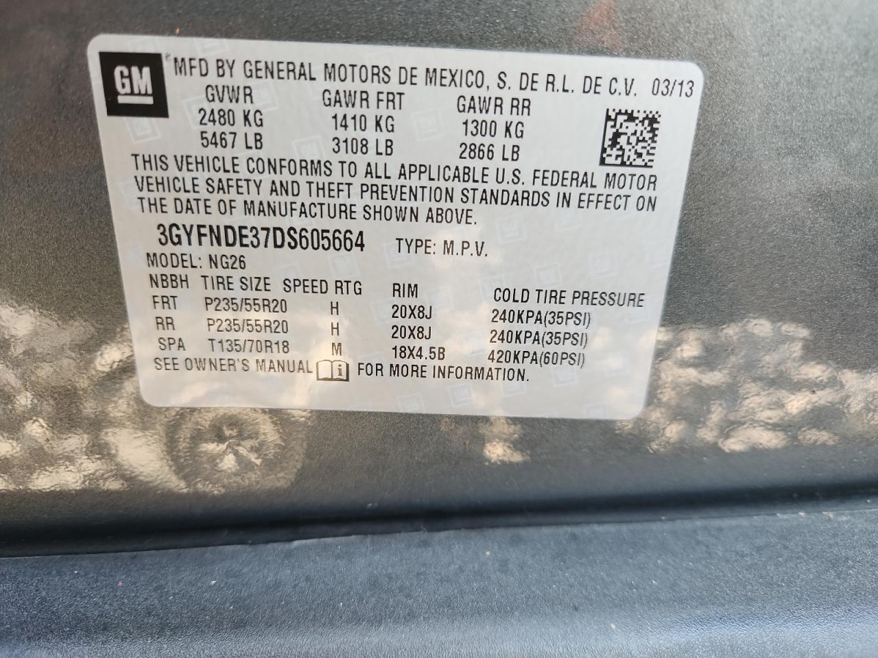 CADILLAC SRX PERFORMANCE COLLECTION