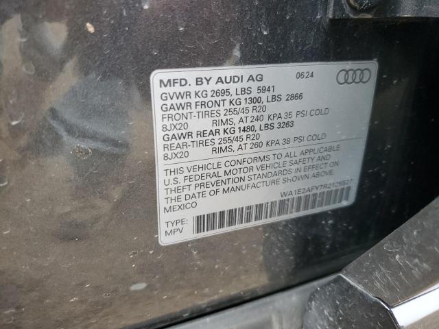 2024 AUDI Q5 E PREMI WA1E2AFY7R2125527