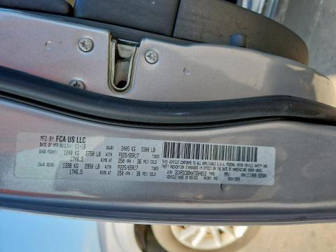 2017 DODGE JOURNEY SX 3C4PDCBBXHT554812