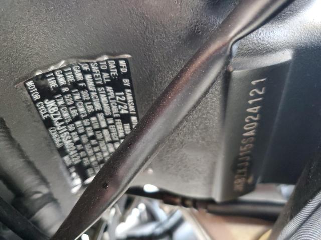 2025 KAWASAKI ZX636 K JKBZXJJ15SA024121